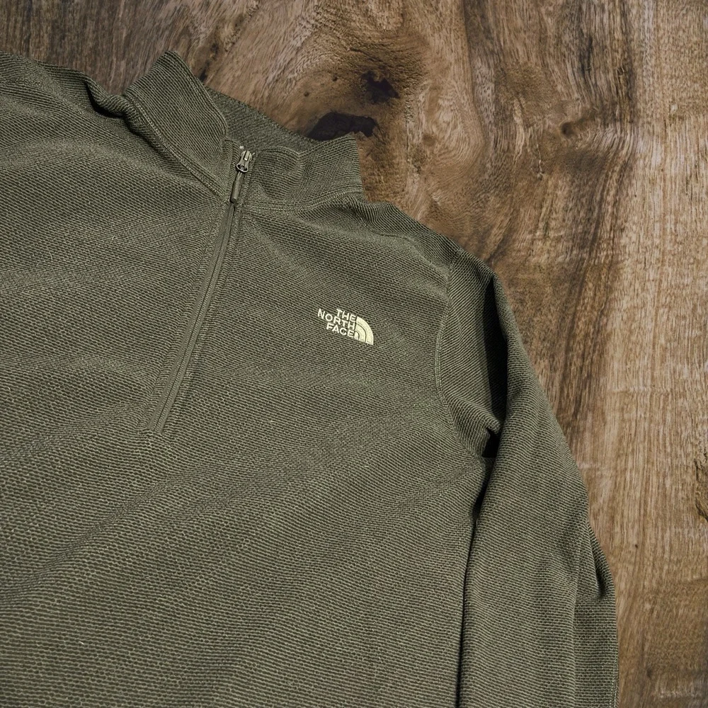 The North Face Fleece 1/4 Zip‎ Grey Mens XL